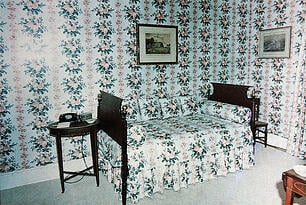chintz bedroom c1963