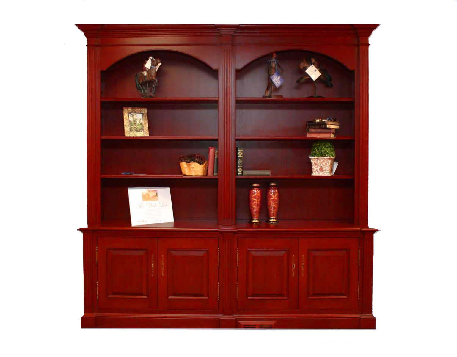 Cherry Double Bookcase is Piece of the Week