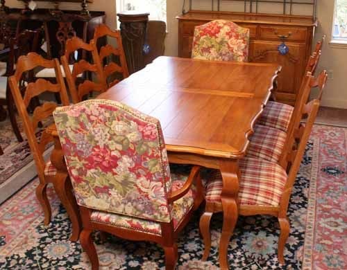 Ethan Allen French Country Set Is Our, Ethan Allen Country French Dining Room Set