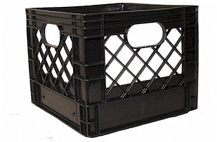 4 1 milk crate