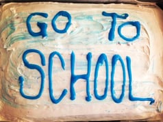 go to school cake