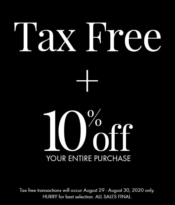 Taxfree Weekend Is Here and Our Stores Are Jammed with Furniture